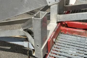 Beets SP-1300-27 harvesting conveyor Build on trailer