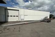 Bets oogstband met wagen