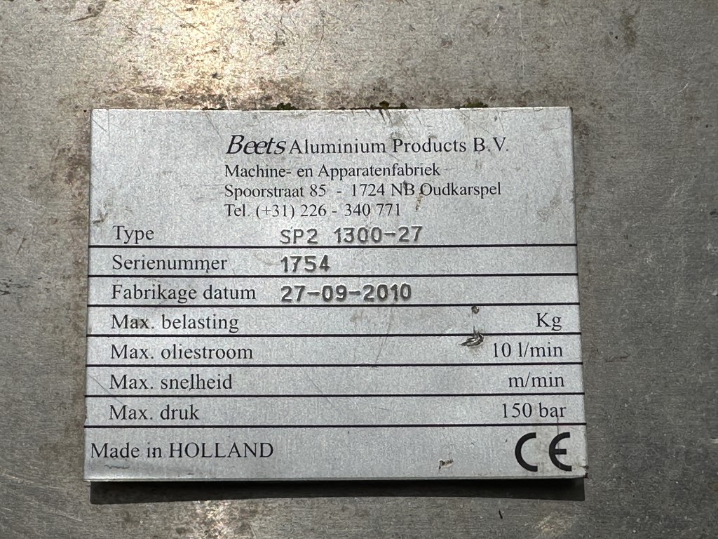 Beets SP2 1300-27