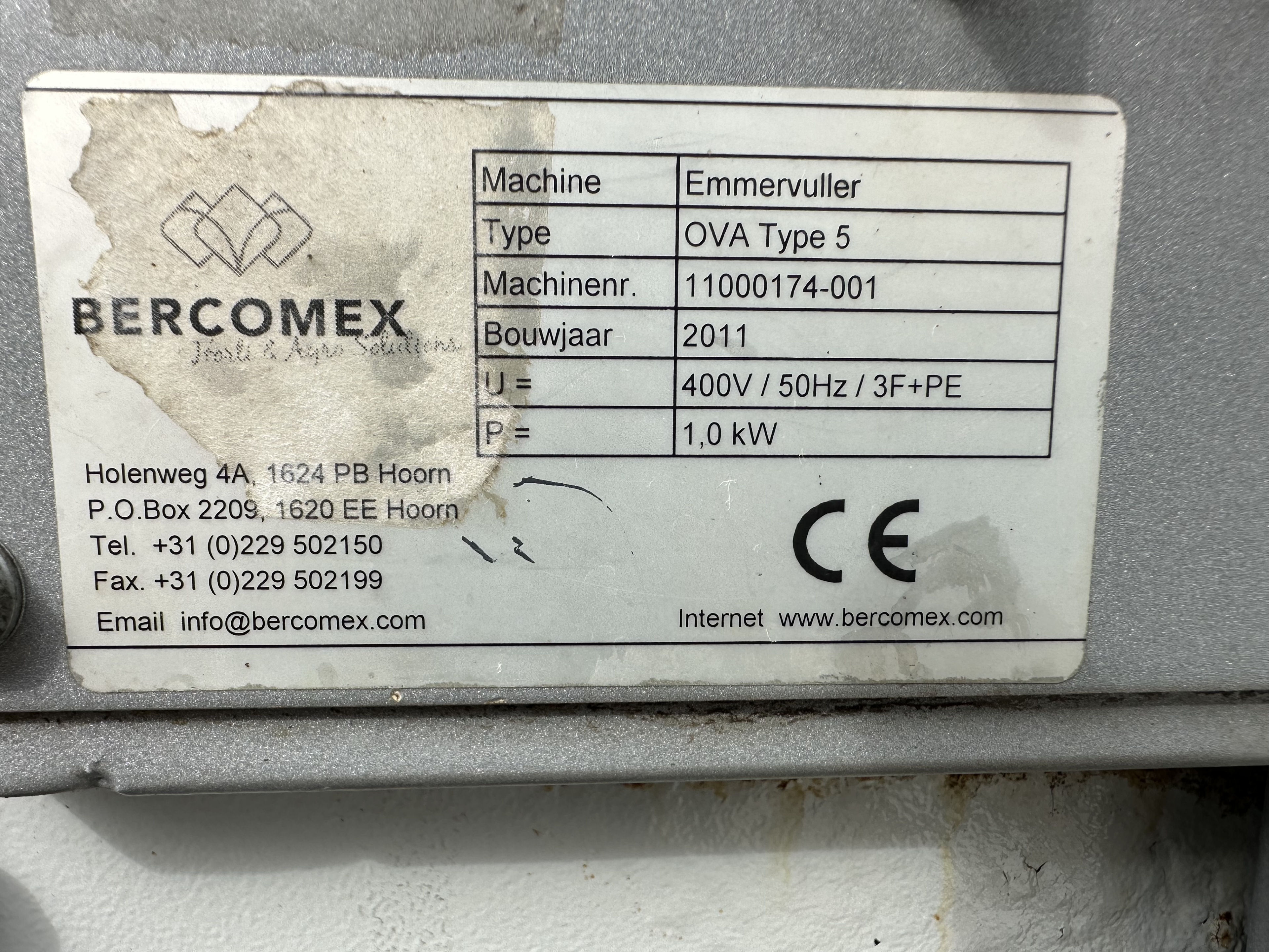 ������ ��� ���������� ����� Bercomex � ��������� �������� ��� ������� �����