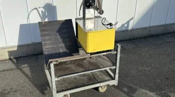 Bercomex CRM binding machine on trolley