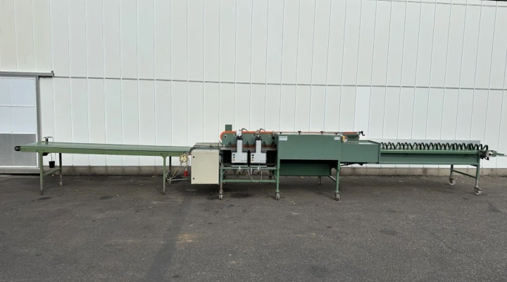 Bercomex flower processing machine with 2 CRM binding machines