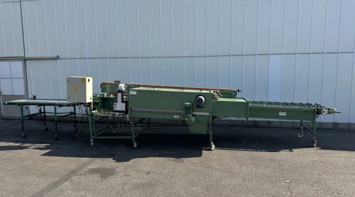 Bercomex flower processing machine with CRM binding machine