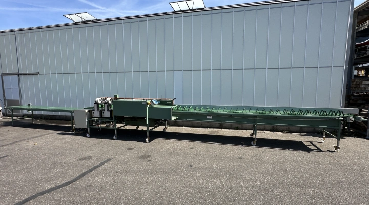 Bercomex SO2BB-SL3-DD flower processing machine with 2 binding machines