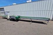 Bercomex SOBB-SL5-DD flower bunching machine with 2 CRM binders and collection conveyor