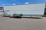 Bercomex SOBB-SL5-DD flower bunching machine with 2 CRM binders and collection conveyor