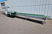 Bercomex SOBB-SL5-DD flower bunching machine with 2 CRM binders and collection conveyor