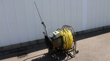 Berg electric hosereel with remote control