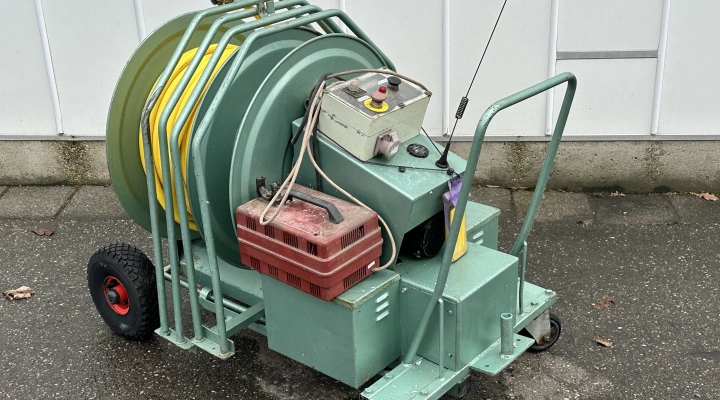 Berg hosereel with remote control