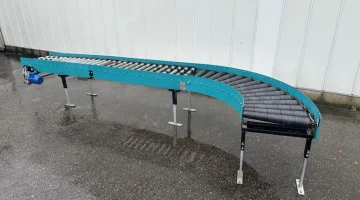 Berg transporteur à rouleaux entraîné 380 volts