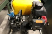 Berthout spraying cart with Comet MC25 pump and Honda motor
