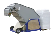 Logitec DB-40 Big Bale Dosage Bunker Machine demonstration