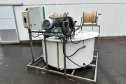 Empas 34-85-45 Spraying reservoir /bin with 2 reels and pump