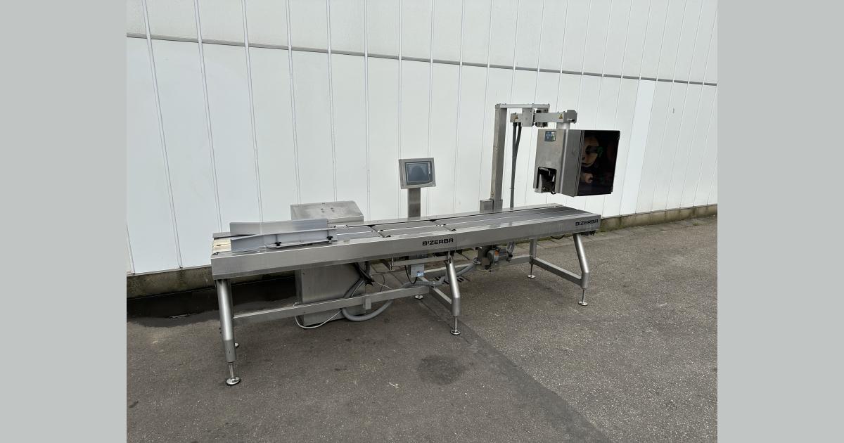 Bizerba GLM-I check weigher • Duijndam Machines