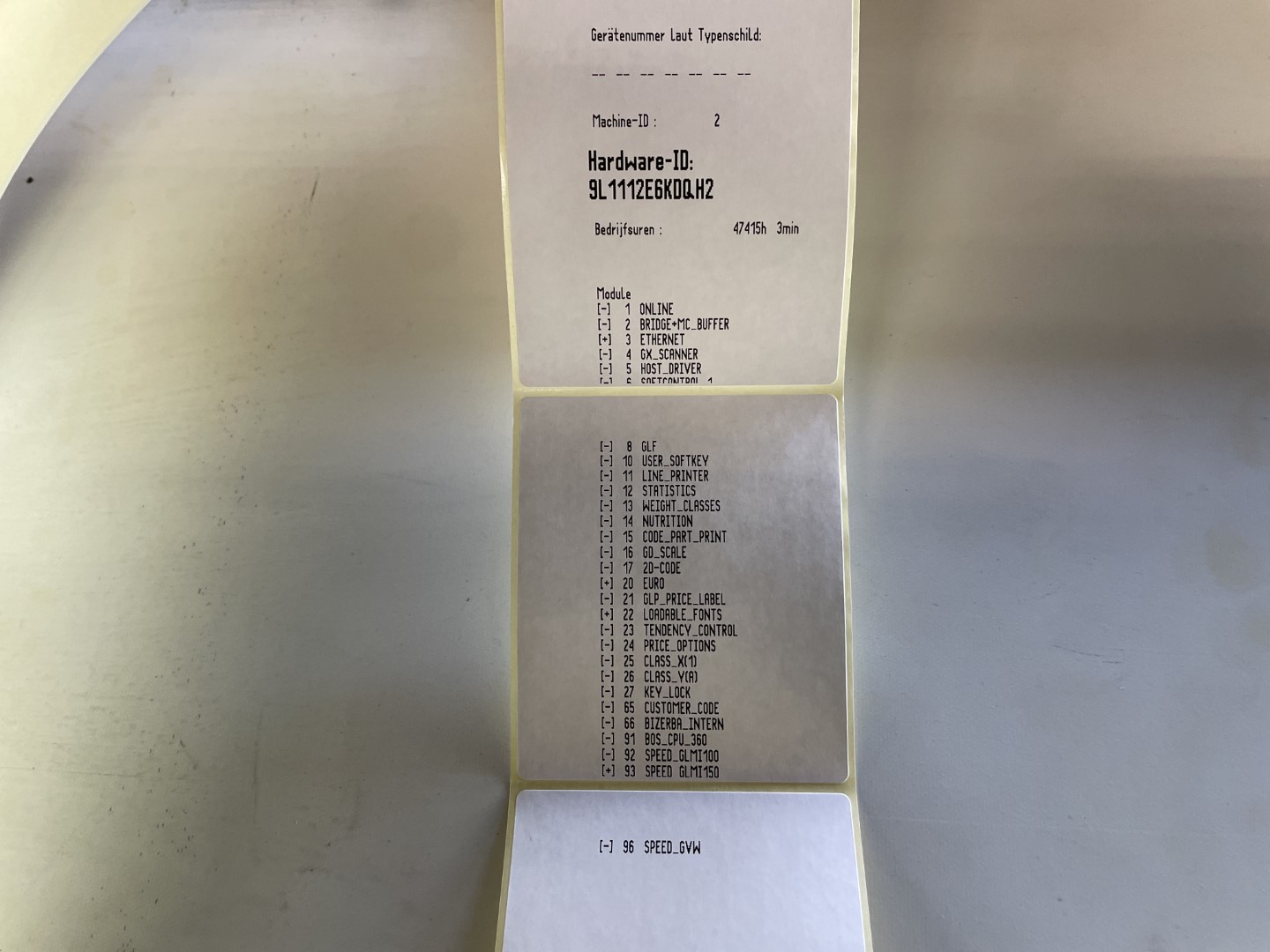 Bizerba GLM-I ������������ ������������ �����������