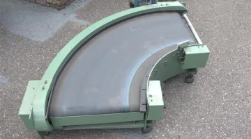 Transportador curvo Sitma 90°- 50 cm de largura com velocidade fixa