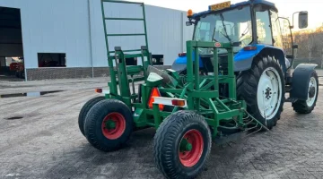 Robot arrancadora de arbustos y árboles