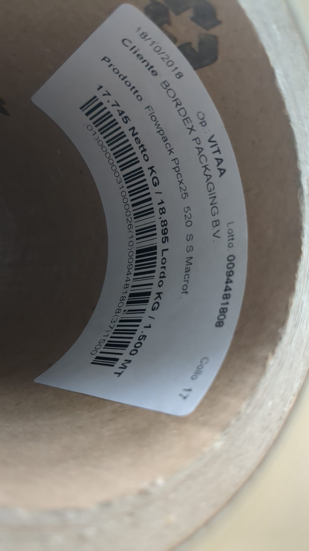 Carton Pack 25 micron