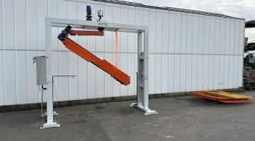 Borst Mustang AVR110 pallet wrapper