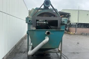 Botman 100850 barrel washing machine with output conveyor