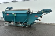 Botman 100850 barrel washing machine with output conveyor