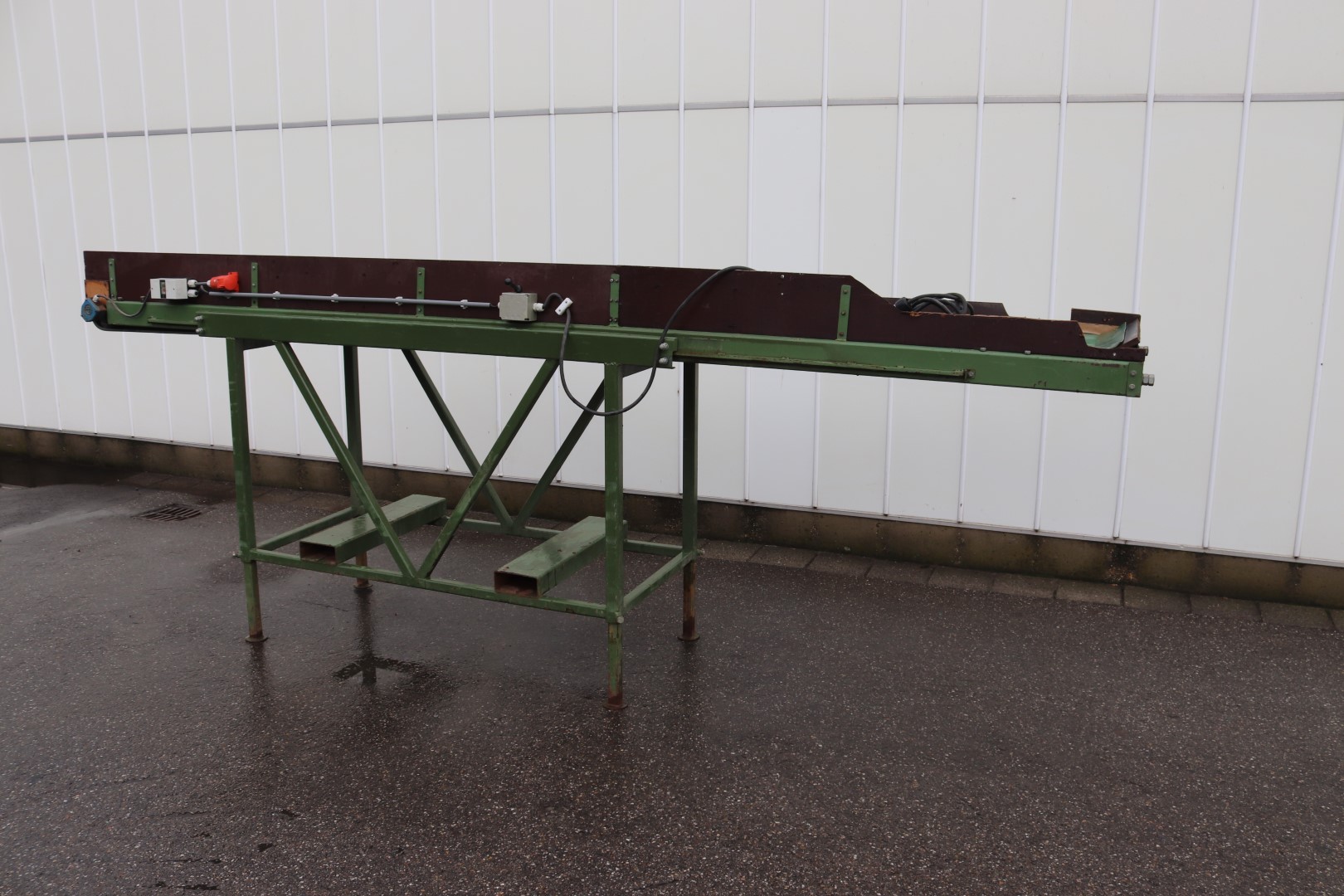Schouten box filling conveyor 400 x 63 cm