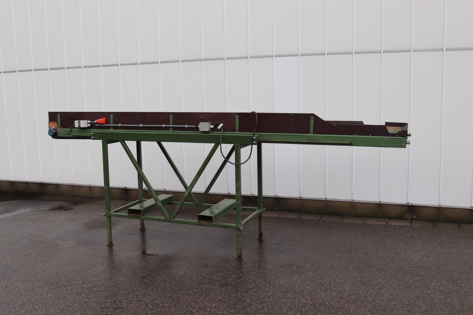Schouten box filling conveyor 400 x 63 cm