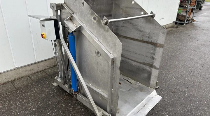 Box tipper stainless steel Max 95 cm