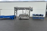 S&B CP 800 / 12 / BP weighing machine with frame and 3 elevators supply conveyors