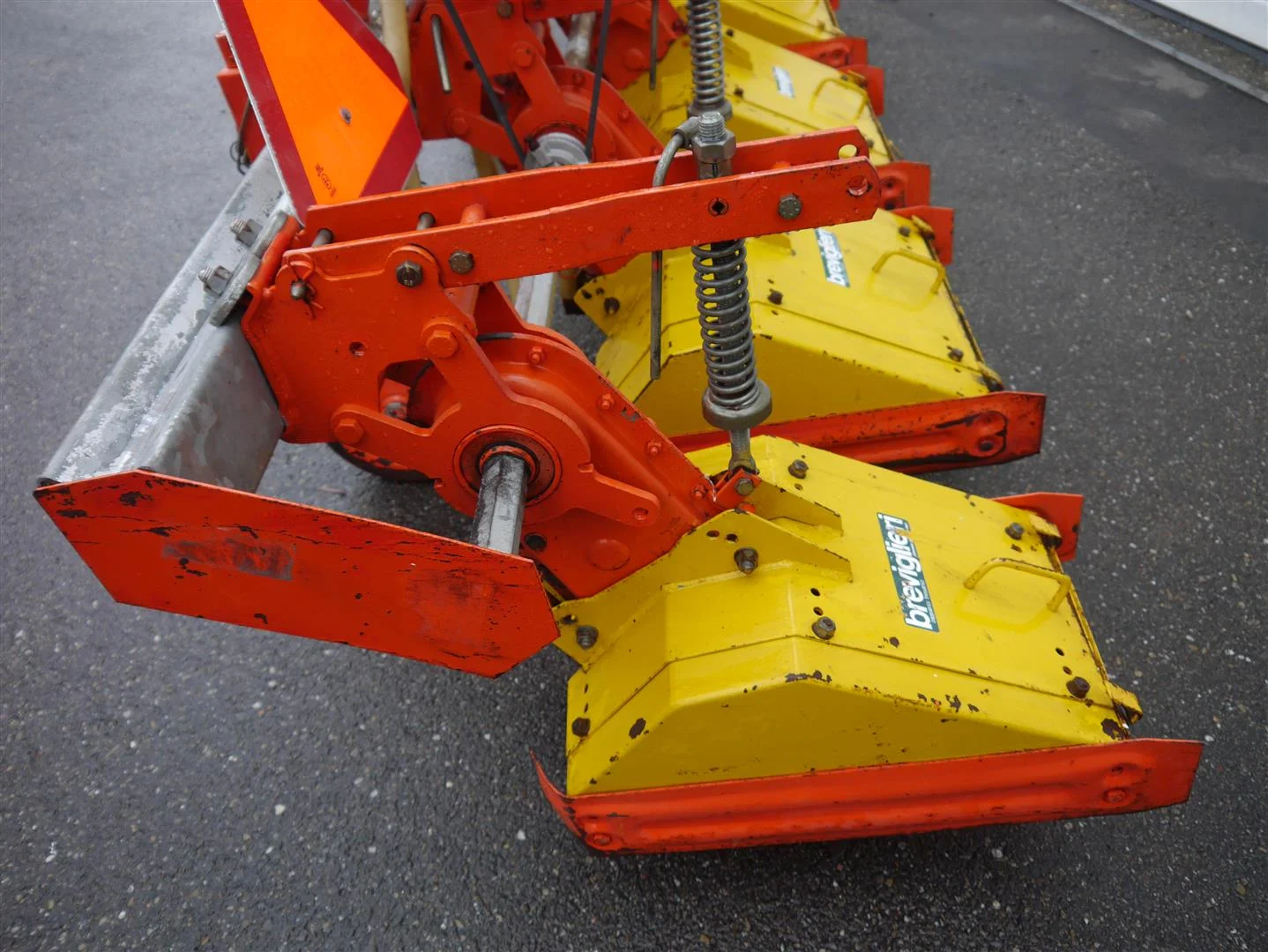 Breviglieri interrow cultivator rotavator with fertilizer • Duijndam ...