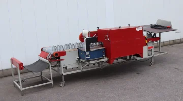 BTM Smits T1000 Blumenverarbeitungsmaschine mit 1 Cyklop Bindemaschine