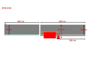 BTM T2100 bosmachine met verzamelband