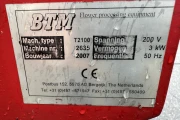 BTM T2100 flower processing machine
