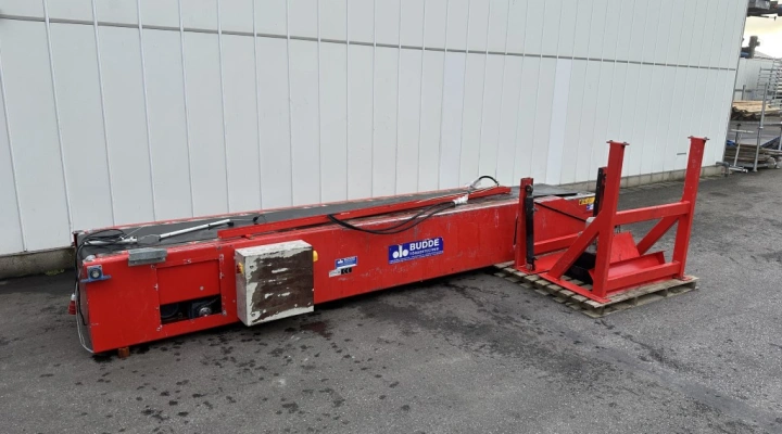 Budde conveyor telescopic conveyor for loading and unloading containers 500 tot 1150 cm