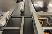 Buffer conveyor belt for pot plant nurseries