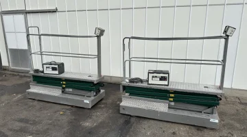 Buitendijk & Slaman MPT-3 electro pipe rail trolley 3 scissors, 55 cm track