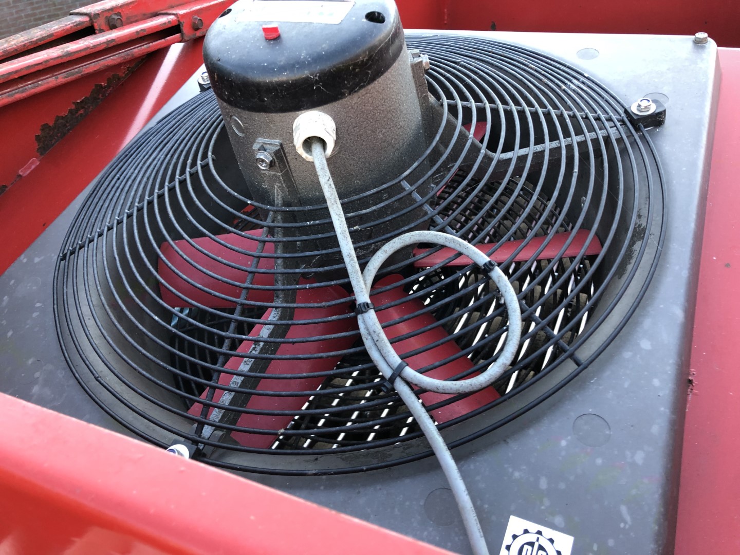 Burg Sponge dryer with bars for apples and pears