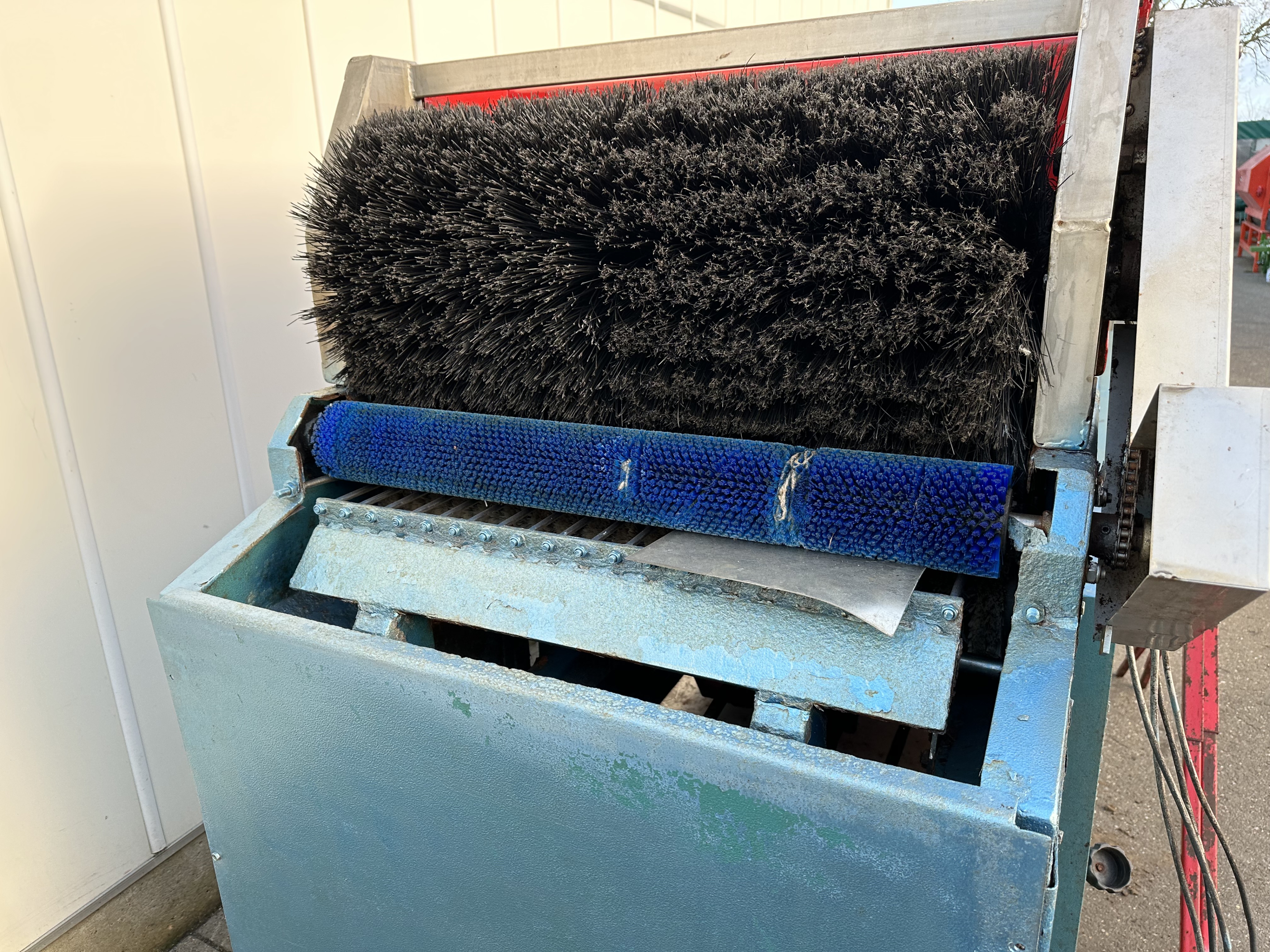 Burg Sponge dryer with bars for apples and pears