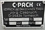 C-Pack 929 net packaging and clipping machine with printer and P.C.