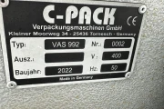 C-Pack VAS 992 vertical net packaging machine with seal and handle