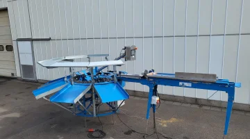 Calibrex Minigram 2 gewichtsorteermachine voor limoenen, abrikozen en kiwi's