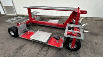 Chantrel plantadora 2 hileras para cultivo de fresas en caballones