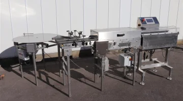 Krebeck Check-Weger met computer met weegband ,platenverdeler en draaitafel