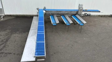 Christiaens 11500 Spargelsortiermaschine mit Kastenauslass