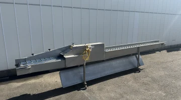 Christiaens asparagus washing & cutting machine