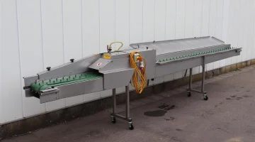 Christiaens 540 spárga mosó és vágó gép rozsdamentes acél