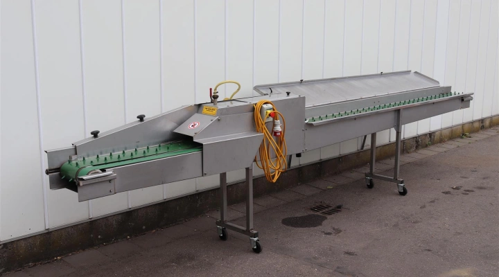 Christiaens 540 asparagus washing & cutting machine stainless steel