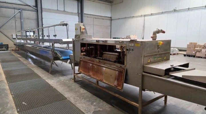 Christiaens 850-5000 washing ,cutting and binding line for spring onions