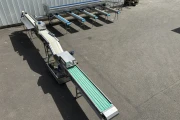 Christiaens asparagus sorting machine on thicknes with washer
