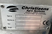 Christiaens asparagus sorting machine on thickness with washing machine